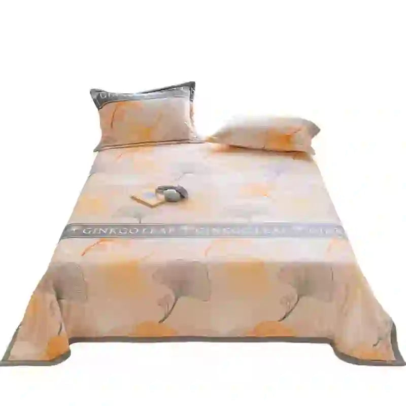 Couverture douillette et chaude en feuille de ginkgo - image 5