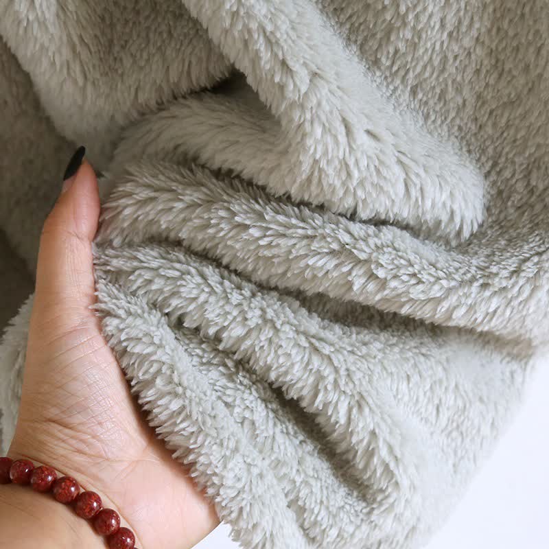 Peignoir de bain Ownkoti pour couple, en peluche unie. - image 8