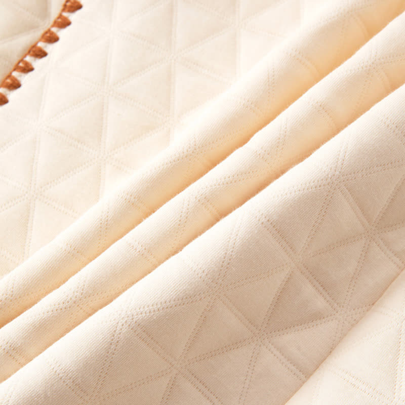 Peignoir matelassé simple et uni Ownkoti - image 16