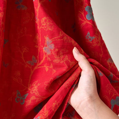 Nuisette en coton Ownkoti Vintage Butterfly inspirée du Hanfu - image 3