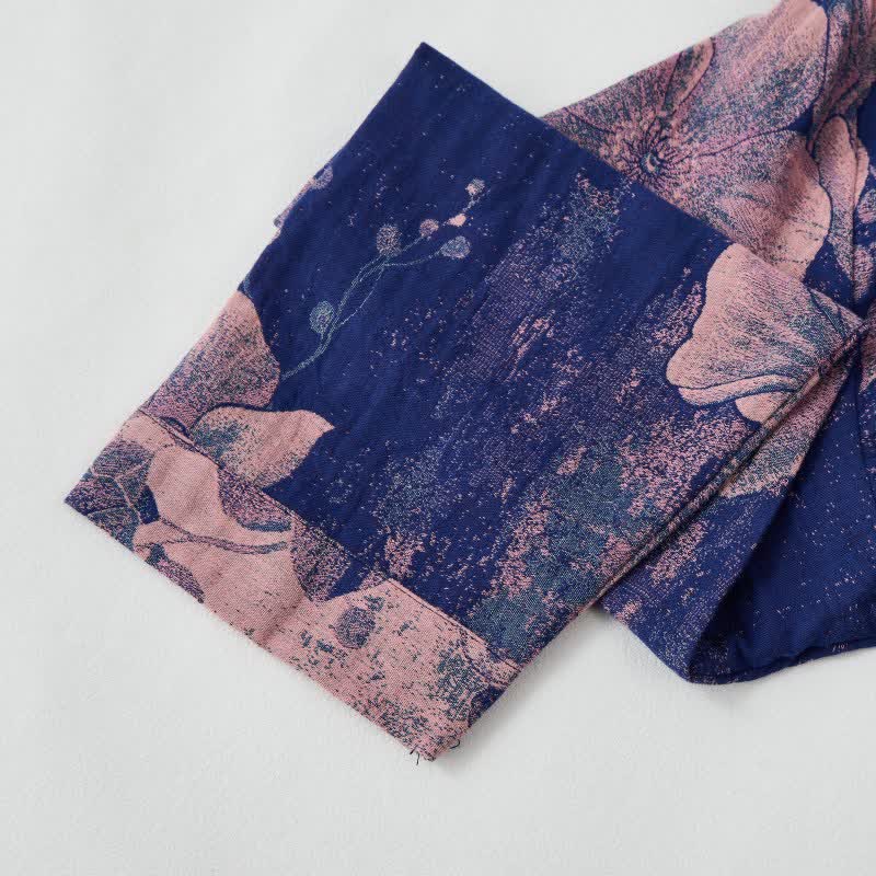 Nuisette en coton Ownkoti, douce et fleurie, inspirée du Hanfu - image 4