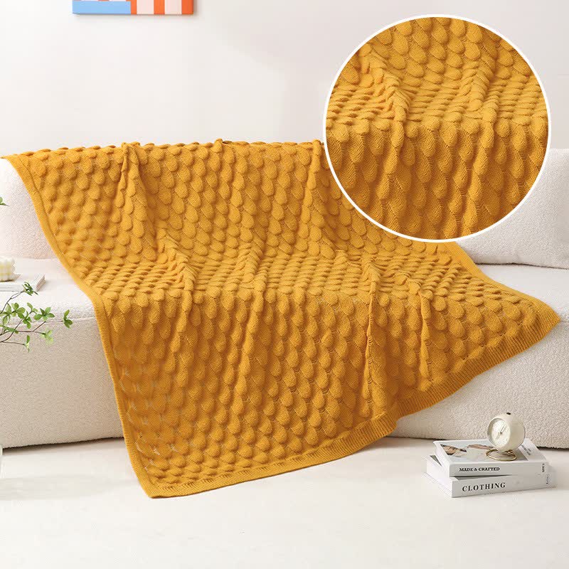 Couverture tricotée Ownkoti à la structure ferme - image 6