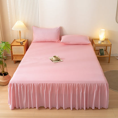 Drap-housse Ownkoti en couleurs unies - rose clair - 2 taies d'oreiller - 48 cm x 74 cm - image 3