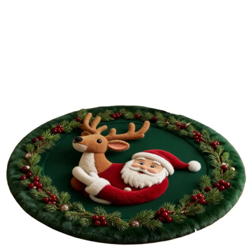 Tapis Ownkoti Père Noël avec effet 3D - image 4