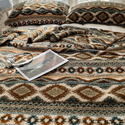 Couverture polaire moelleuse Ownkoti style bohème chic - image 8