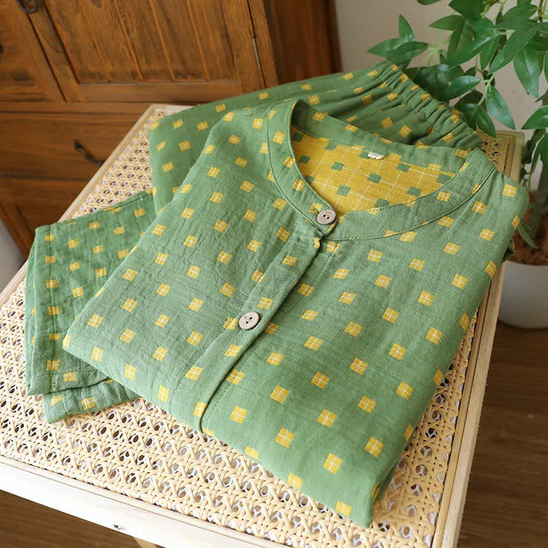 Vêtements d'intérieur Ownkoti en gaze de coton à manches longues - image 6