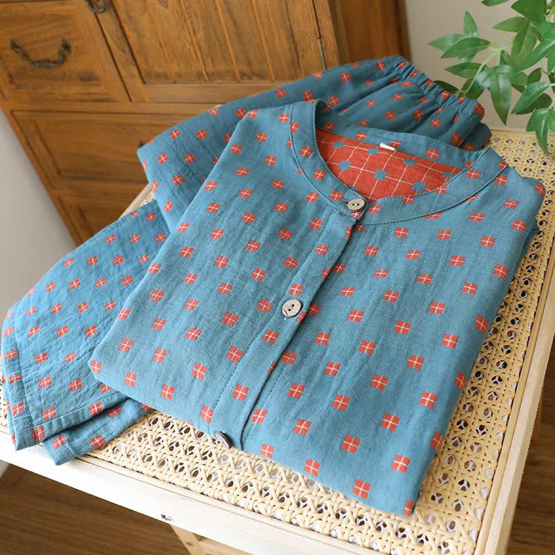 Vêtements d'intérieur Ownkoti en gaze de coton à manches longues - image 18