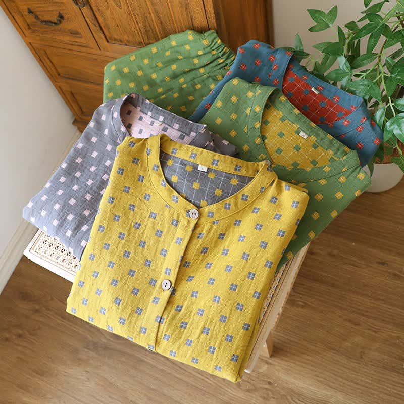 Vêtements d'intérieur Ownkoti en gaze de coton à manches longues - image 2