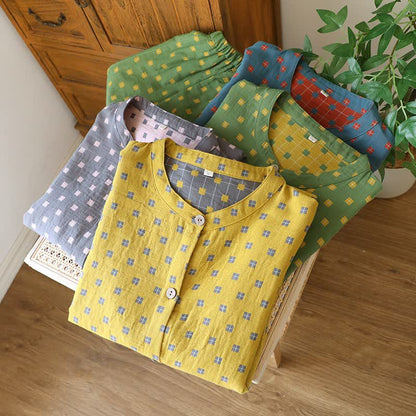 Vêtements d'intérieur Ownkoti en gaze de coton à manches longues - image 2