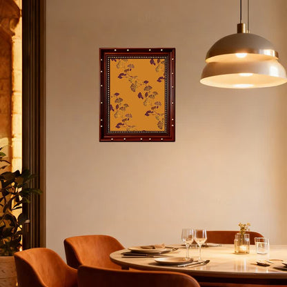 Peinture décorative de grande feuille de ginkgo Ownkoti - image 0