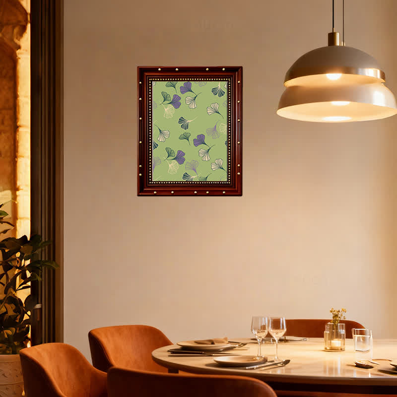 Peinture décorative à la feuille de ginkgo « Murmure d'or » d'Ownkoti - image 6