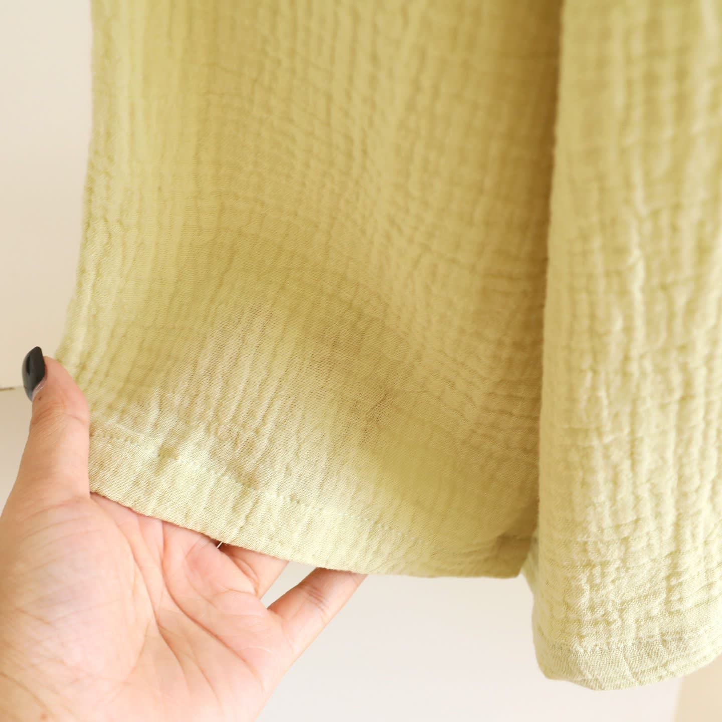 Vêtements d'intérieur Ownkoti confectionnés en coton à motifs de feuilles d'inspiration orientale. - image 8