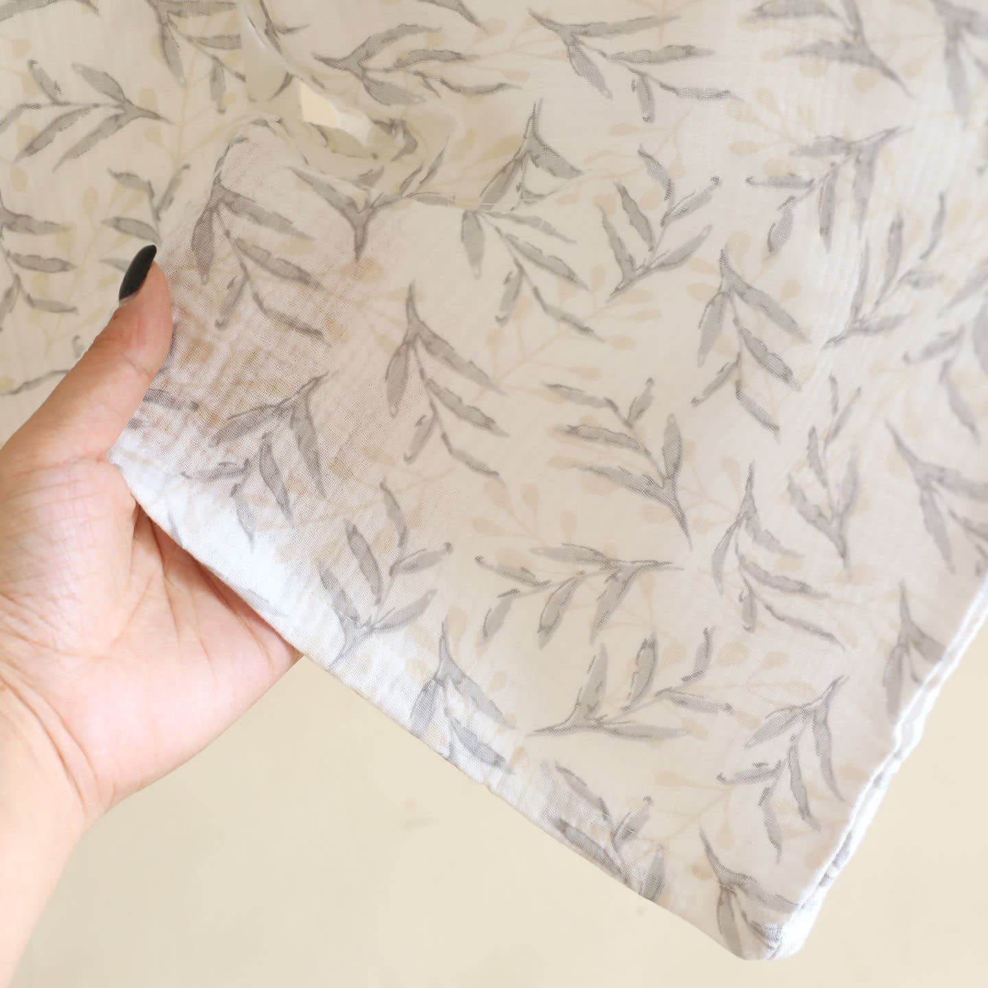 Vêtements d'intérieur Ownkoti confectionnés en coton à motifs de feuilles d'inspiration orientale. - image 14