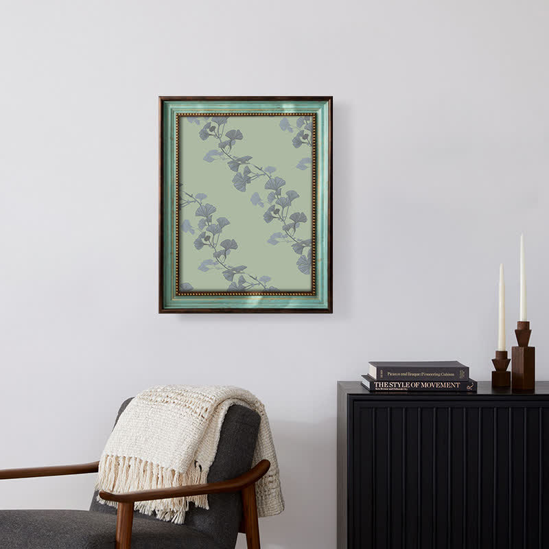 Cadre photo mural rétro Ownkoti - Bleu - Mur - 40 cm x 60 cm - image 2