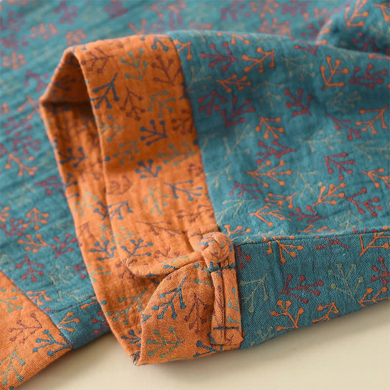 pyjama vintage en coton à manches longues - image 4