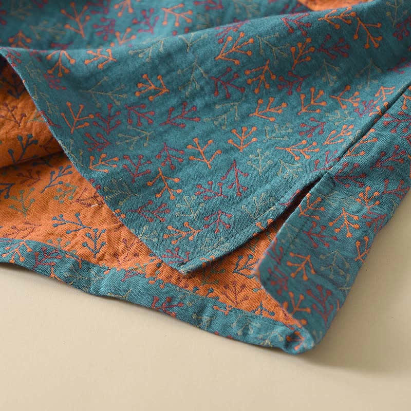 pyjama vintage en coton à manches longues - image 2