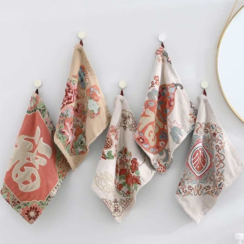 Torchon de cuisine en coton Ownkoti Retro Lucky Charm - image 1