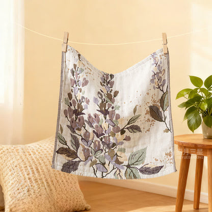 Torchon de cuisine Ownkoti élégant et absorbant en coton à motif floral - image 4