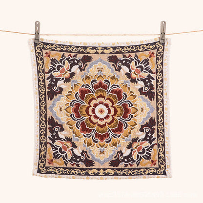 Torchon de cuisine en coton à motif floral rétro Ownkoti, absorbant - image 4