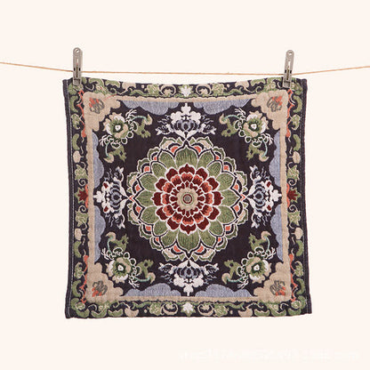 Torchon de cuisine en coton à motif floral rétro Ownkoti, absorbant - image 3