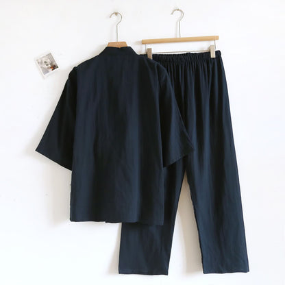 Ensemble kimono unisexe Ownkoti en coton uni - image 8