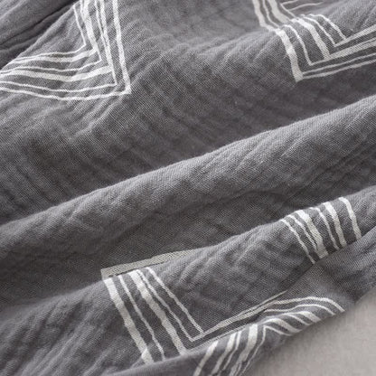 Ensemble kimono unisexe en coton à motif diamant Ownkoti - image 4