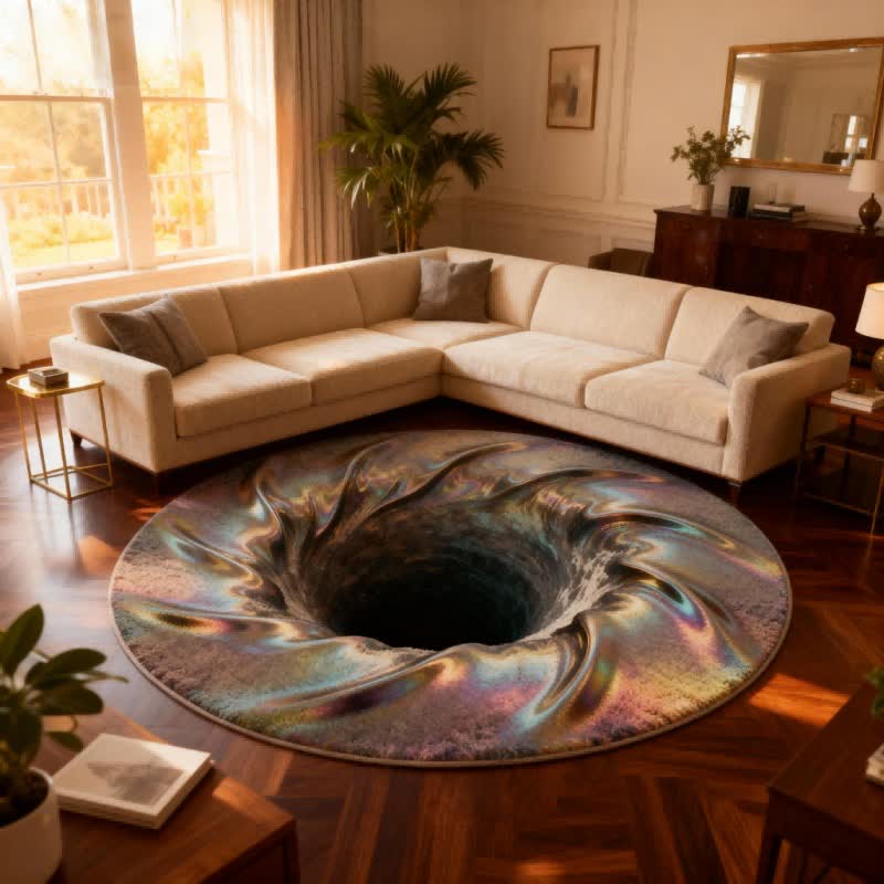 Tapis à effet 3D illusion d'optique Ownkoti Ocean - image 1