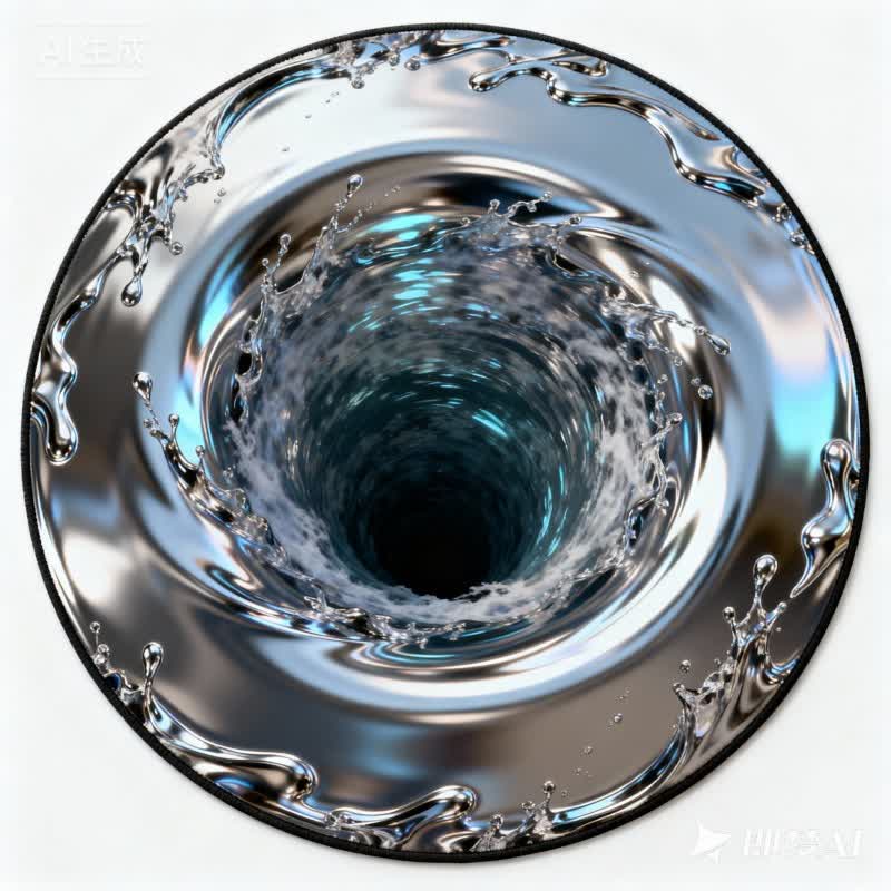 Tapis à effet 3D illusion d'optique Ownkoti Ocean - image 5