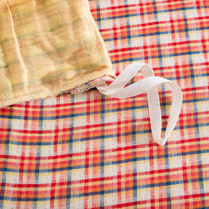 Ensemble de literie à carreaux confortables Ownkoti, 100% coton (3 pièces) - image 8