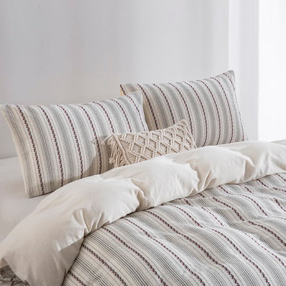 Ensemble de literie en coton brodé Ownkoti Fairycore (3 pièces) - image 3