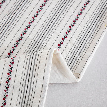 Ensemble de literie en coton brodé Ownkoti Fairycore (3 pièces) - image 6