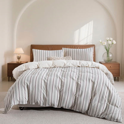 Ensemble de literie en coton brodé Ownkoti Fairycore (3 pièces) - image 1