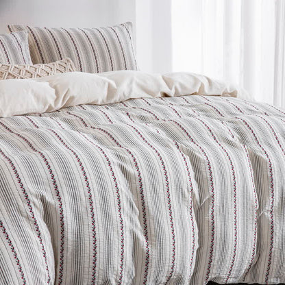 Ensemble de literie en coton brodé Ownkoti Fairycore (3 pièces) - image 2