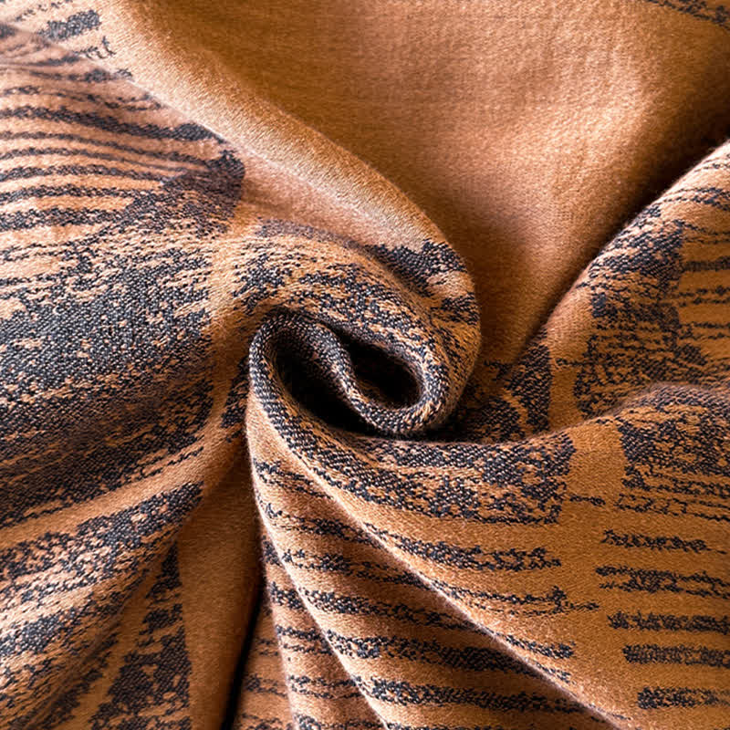 Ensemble de literie en coton brossé géométrique Ownkoti (4 pièces) - image 7