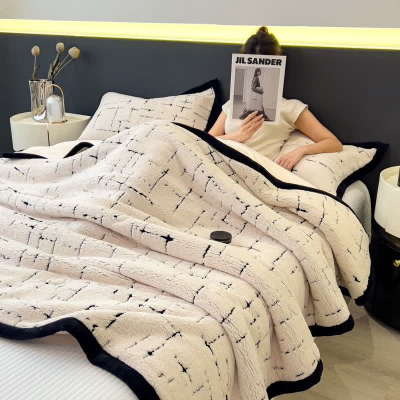 Couverture en peluche simple et moderne Ownkoti - image 1