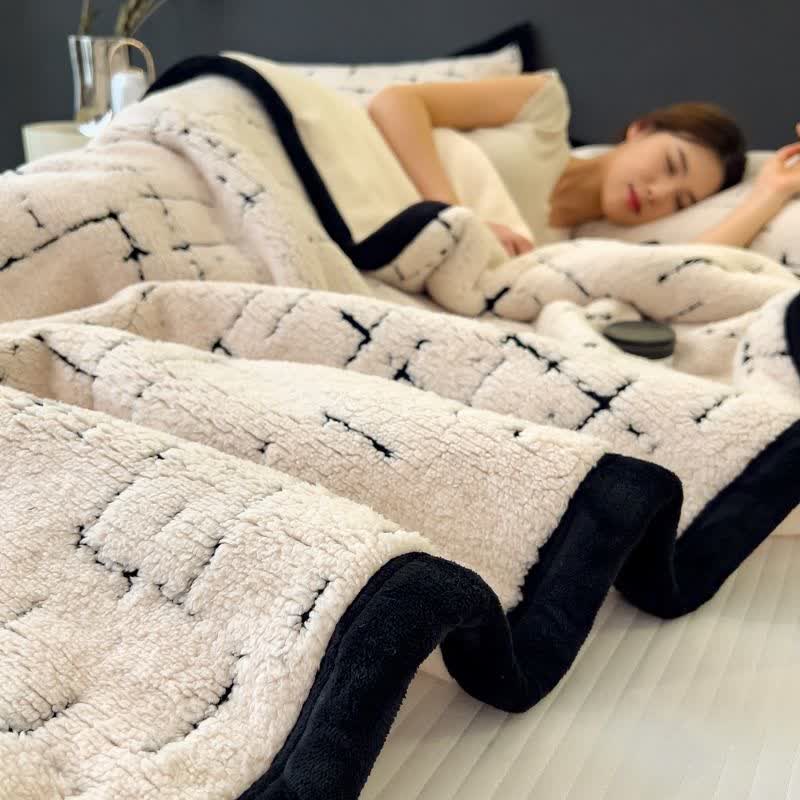 Couverture en peluche simple et moderne Ownkoti - image 2