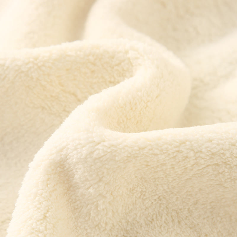 Peignoirs assortis pour toute la famille, en peluche unie. - image 6