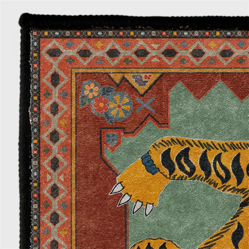 Tapis rectangulaire pliable Ownkoti Tigre du Tibet - image 5