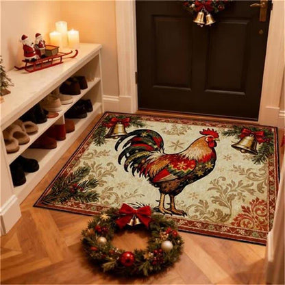 Tapis rectangulaire Ownkoti Rustic Country House en roseau - image 3