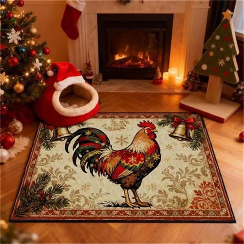 Tapis rectangulaire Ownkoti Rustic Country House en roseau - 243 cm x 304 cm - image 0