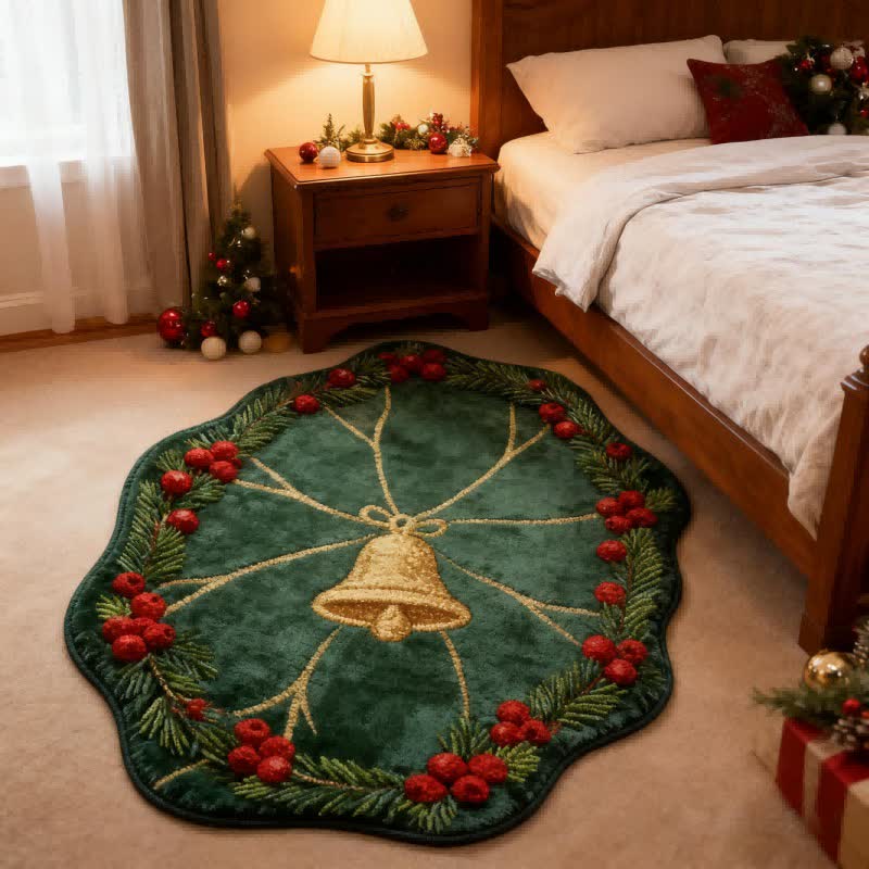 Tapis de Noël en forme de feuille de lotus - image 1