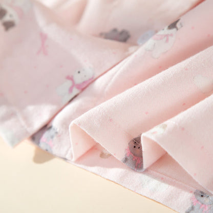 Ensemble de détente adorable en coton brossé à motifs de chiens et de chats - image 12