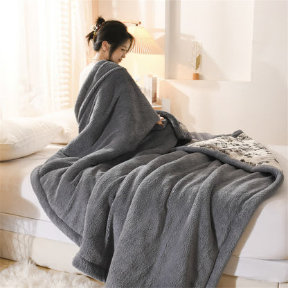 Couverture élégante à motifs floraux et papillons - image 3