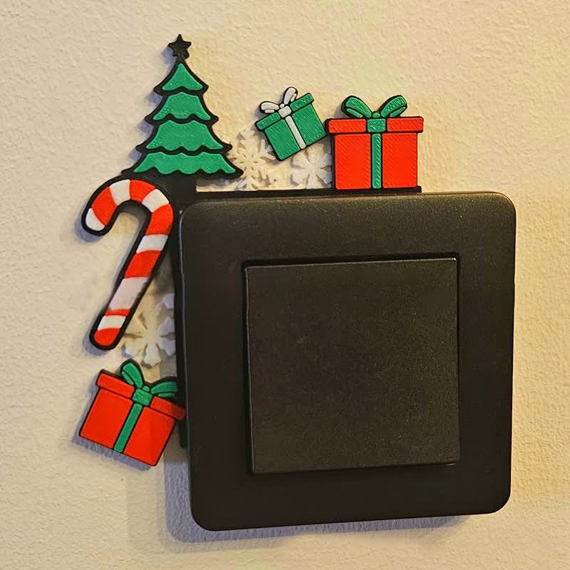 Cadeau pour sapin de Noël, décoration de cadre de porte - image 4