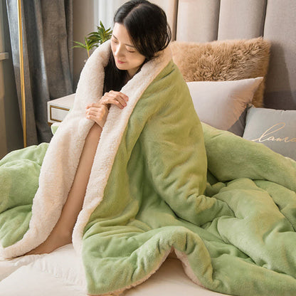 Housse de couette/couverture Sherpa unie - image 11