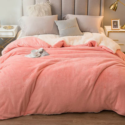 Housse de couette/couverture Sherpa unie - image 26