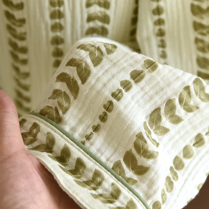 Ensemble de vêtements d'intérieur en coton à rayures - image 8