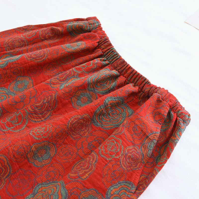 Ensemble de vêtements d'intérieur Camélia en pur coton - image 9