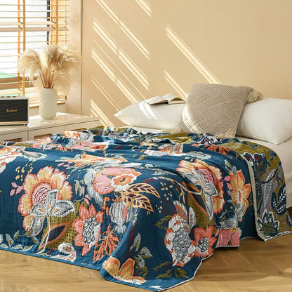 Couette florale onirique en gaze de pur coton - image 7