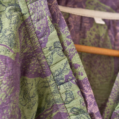 Chemise de nuit élégante en coton à volants papillon - image 12